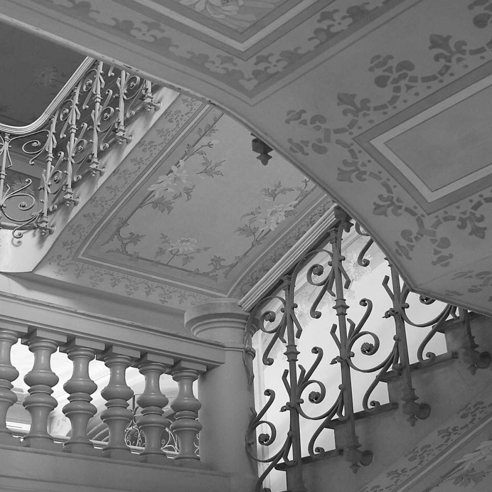 Belle Epoque II BW Square art print by Rita Crane for $57.95 CAD