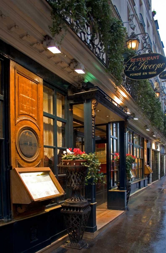 Paris Cafe IV art print by Rita Crane for $57.95 CAD