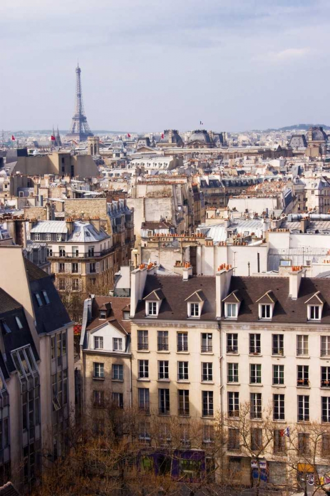 Paris Rooftops II art print by Rita Crane for $57.95 CAD