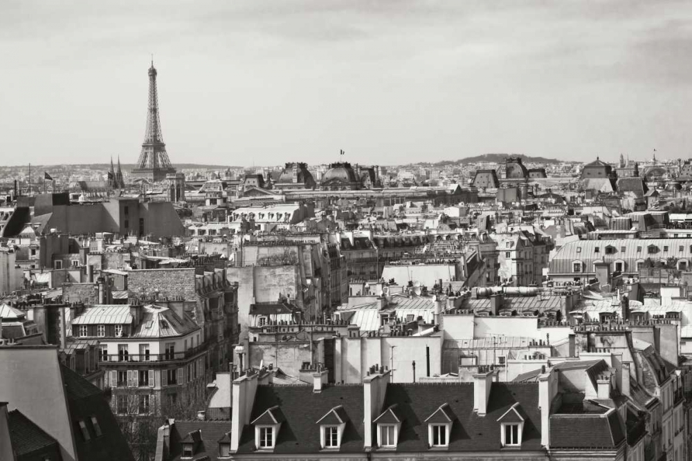 Paris Rooftops VIII art print by Rita Crane for $57.95 CAD
