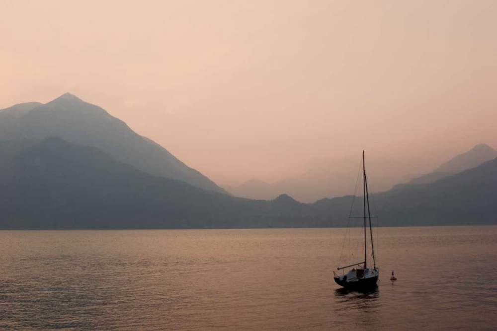 Lake Como Sailboats IV art print by Rita Crane for $57.95 CAD