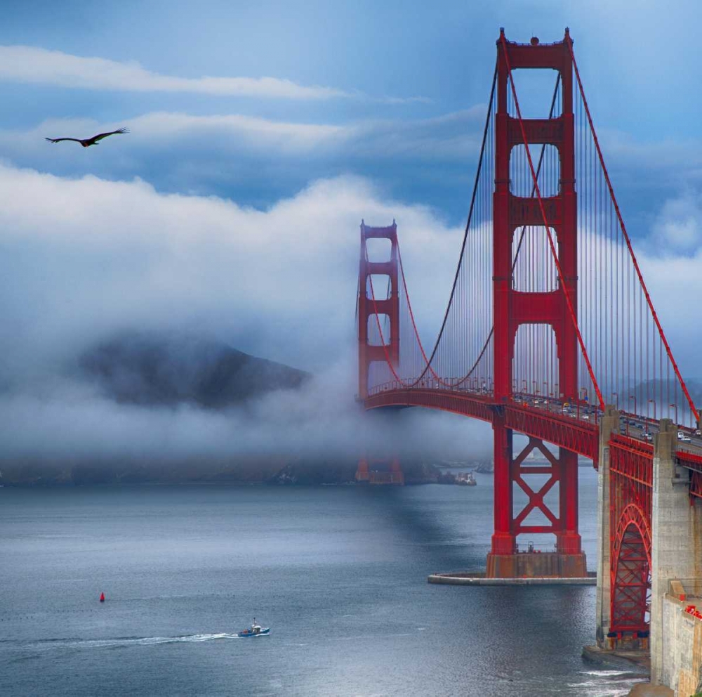 Golden Gate Bridge VIII art print by Rita Crane for $57.95 CAD