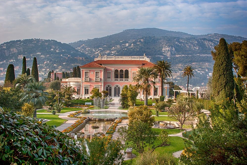 French Riviera Villa I art print by Rita Crane for $57.95 CAD