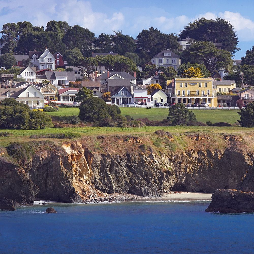 Seaside Village I art print by Rita Crane for $57.95 CAD