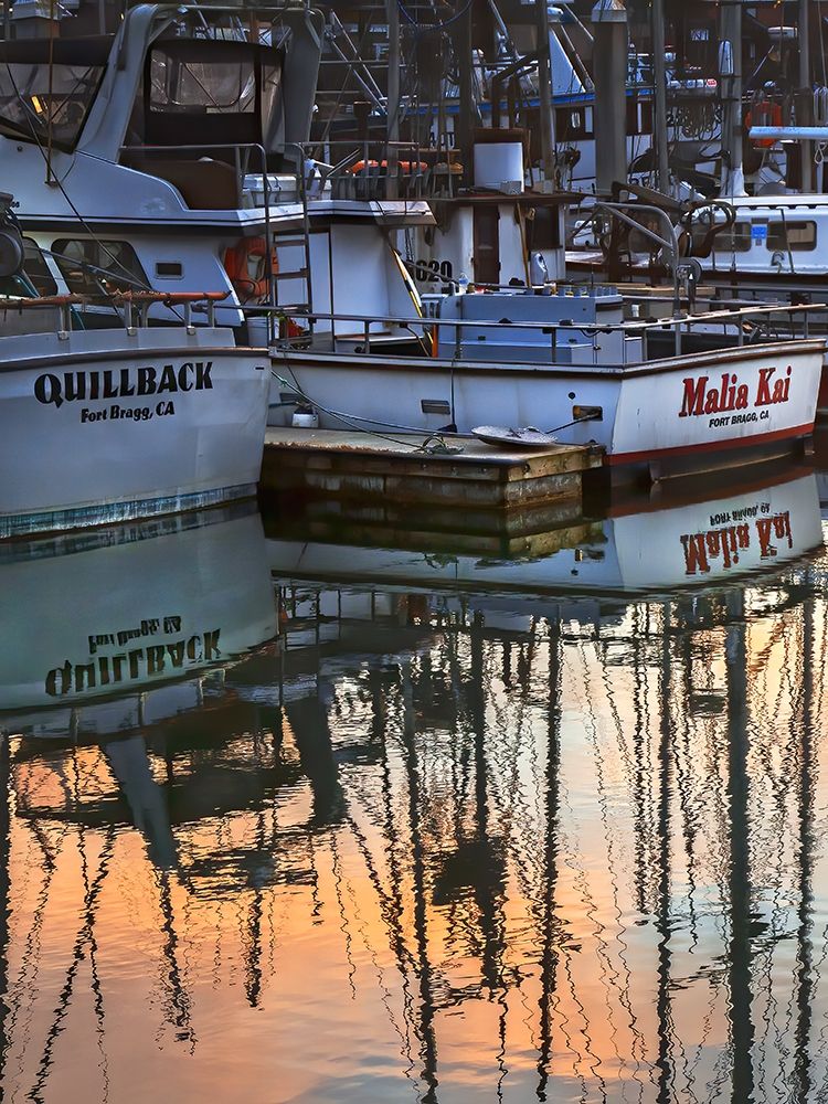 Harbor Reflections I art print by Rita Crane for $57.95 CAD