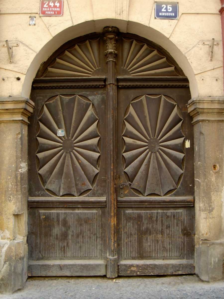 Prague Door VI art print by Jim Christensen for $57.95 CAD