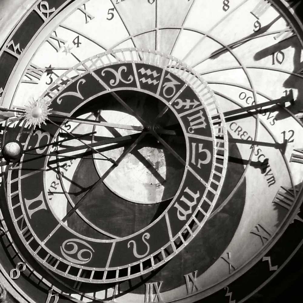 Prague Clock II art print by Jim Christensen for $57.95 CAD