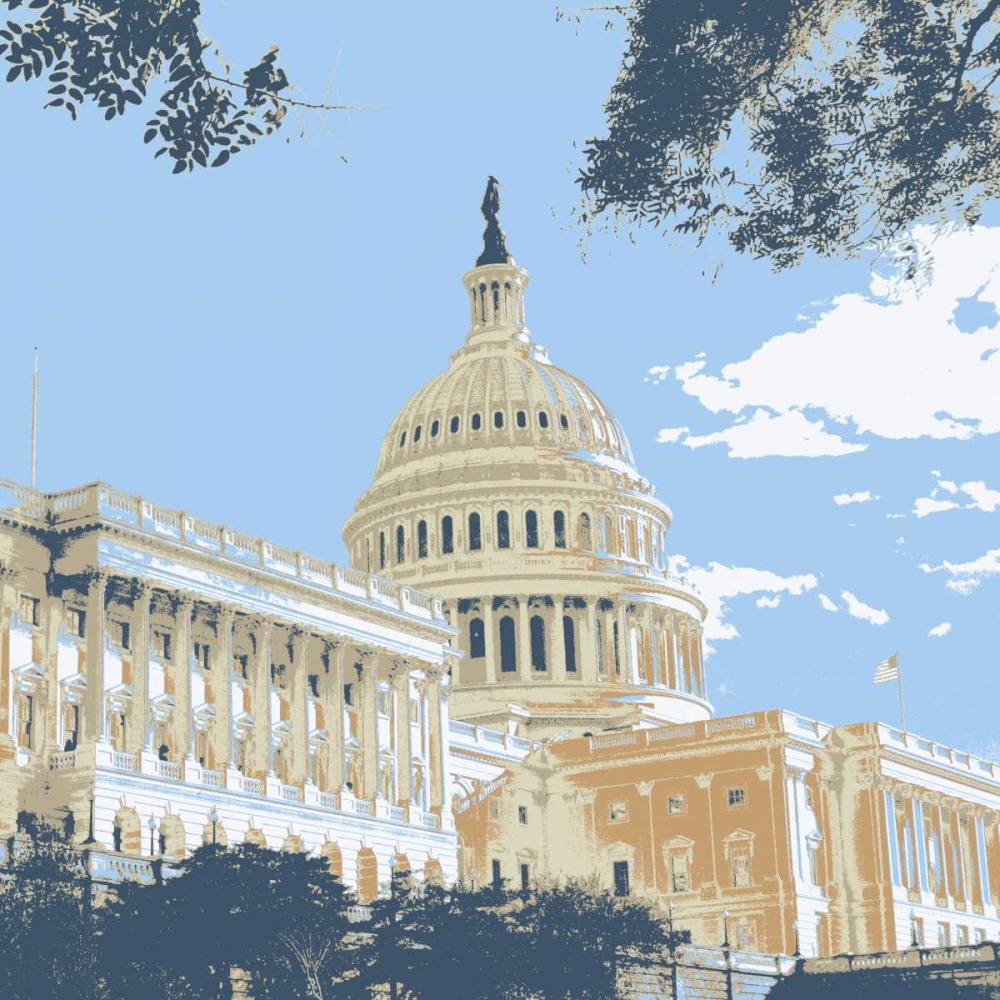 US Capital art print by Jim Christensen for $57.95 CAD