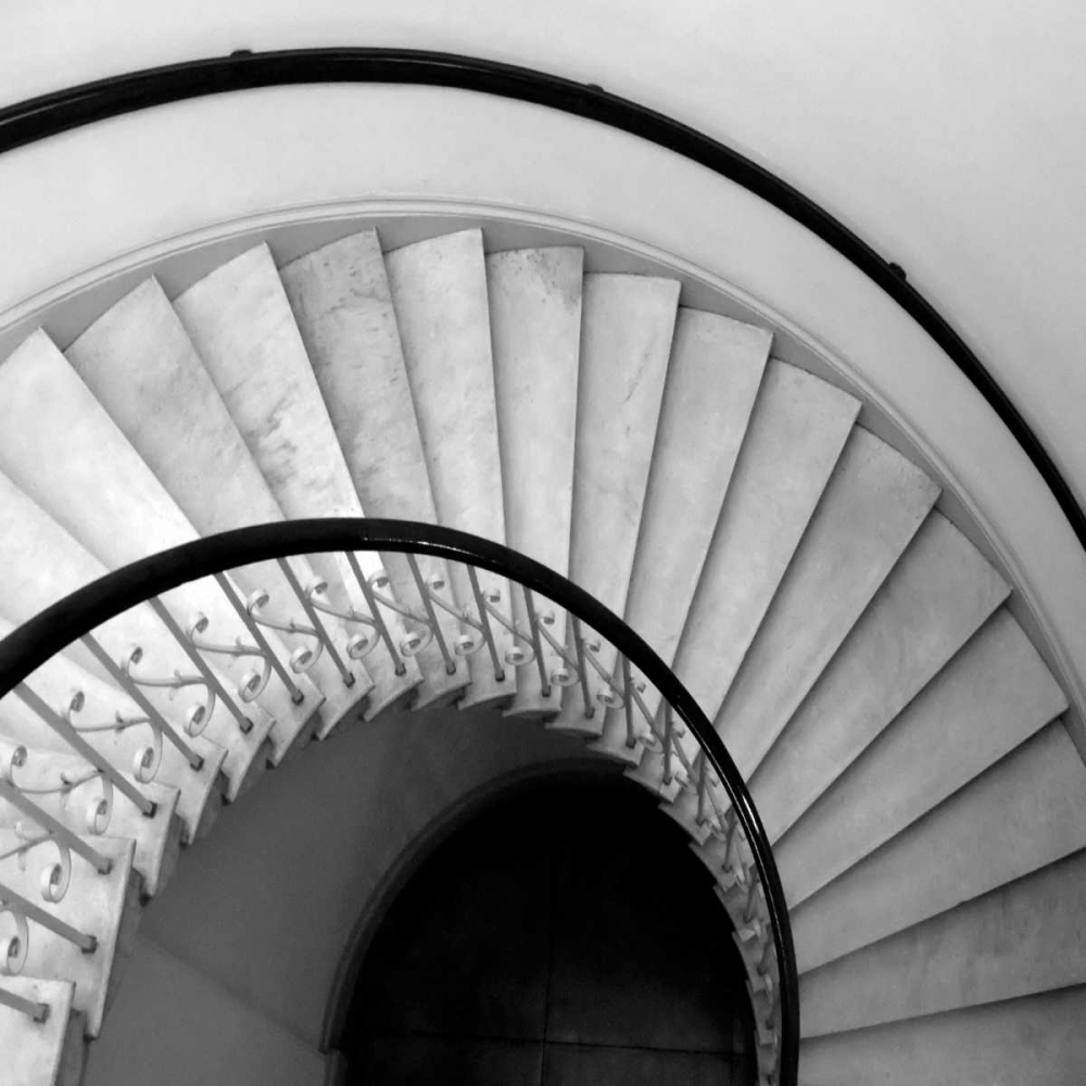 Capital Stairwell Sq. art print by Jim Christensen for $57.95 CAD