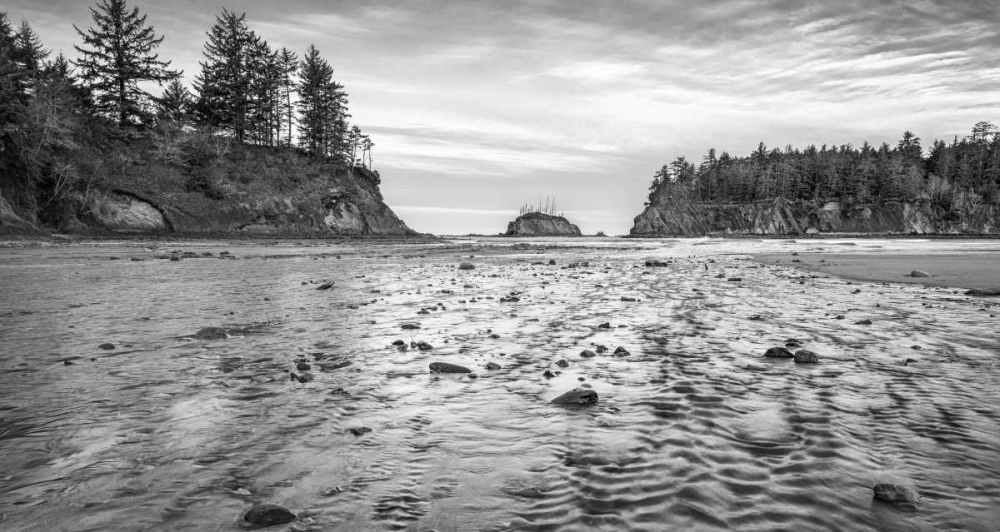 Sunset Bay BW art print by Stan Hellmann for $57.95 CAD