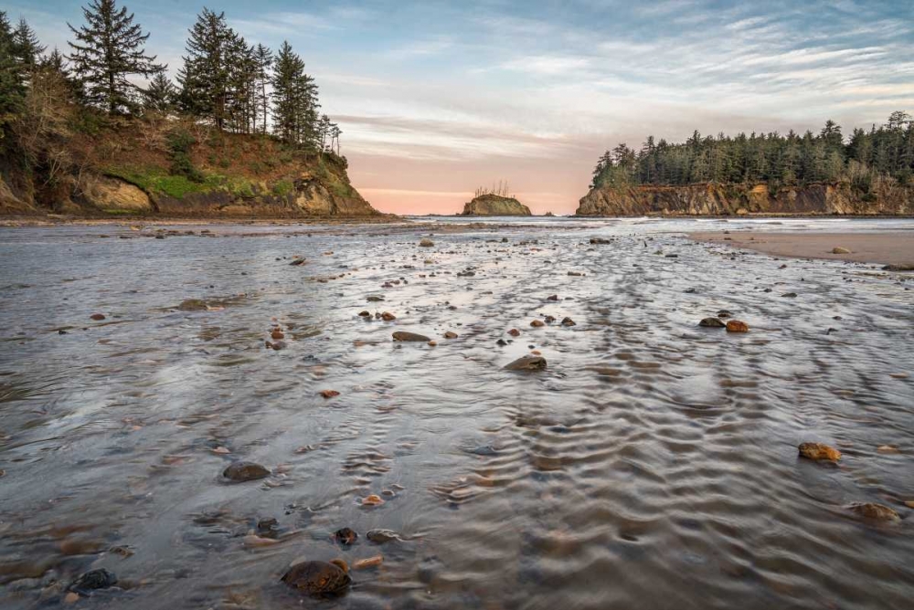 Sunrise at Sunset Bay art print by Stan Hellmann for $57.95 CAD