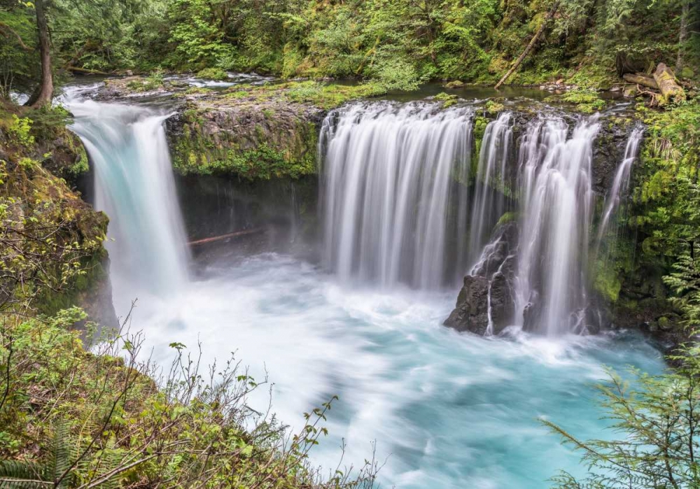 Spirit Falls art print by Stan Hellmann for $57.95 CAD