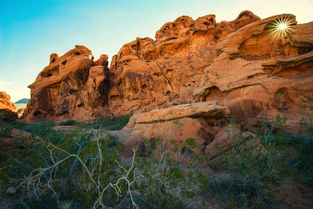 Valley of Fire II art print by Stan Hellmann for $57.95 CAD