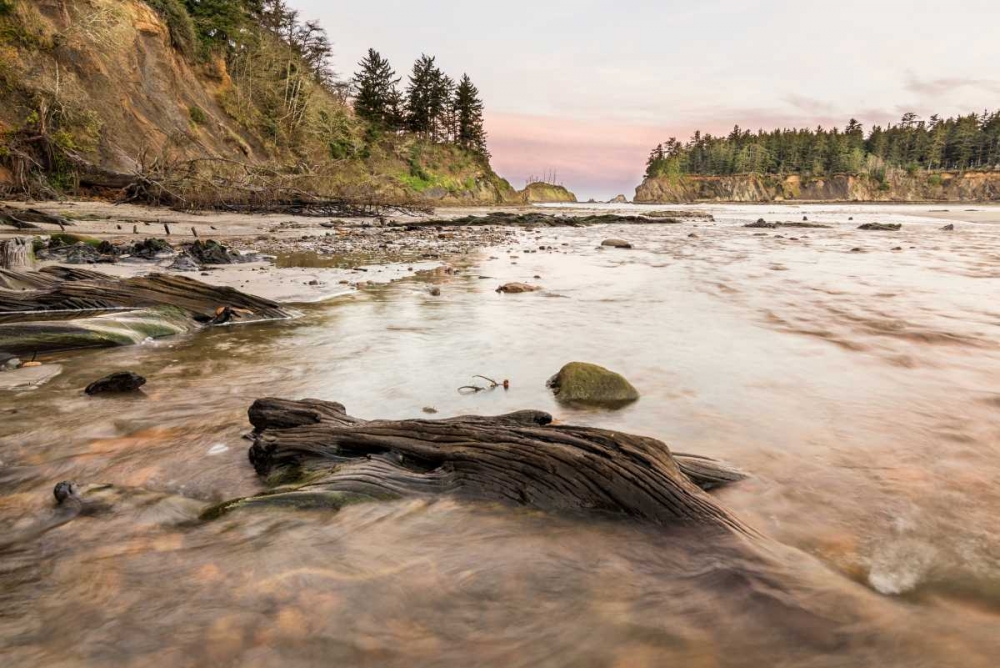 Sunrise at Sunset Bay II art print by Stan Hellmann for $57.95 CAD