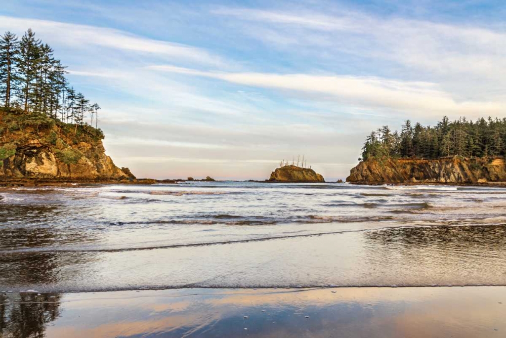 Sunrise at Sunset Bay III art print by Stan Hellmann for $57.95 CAD