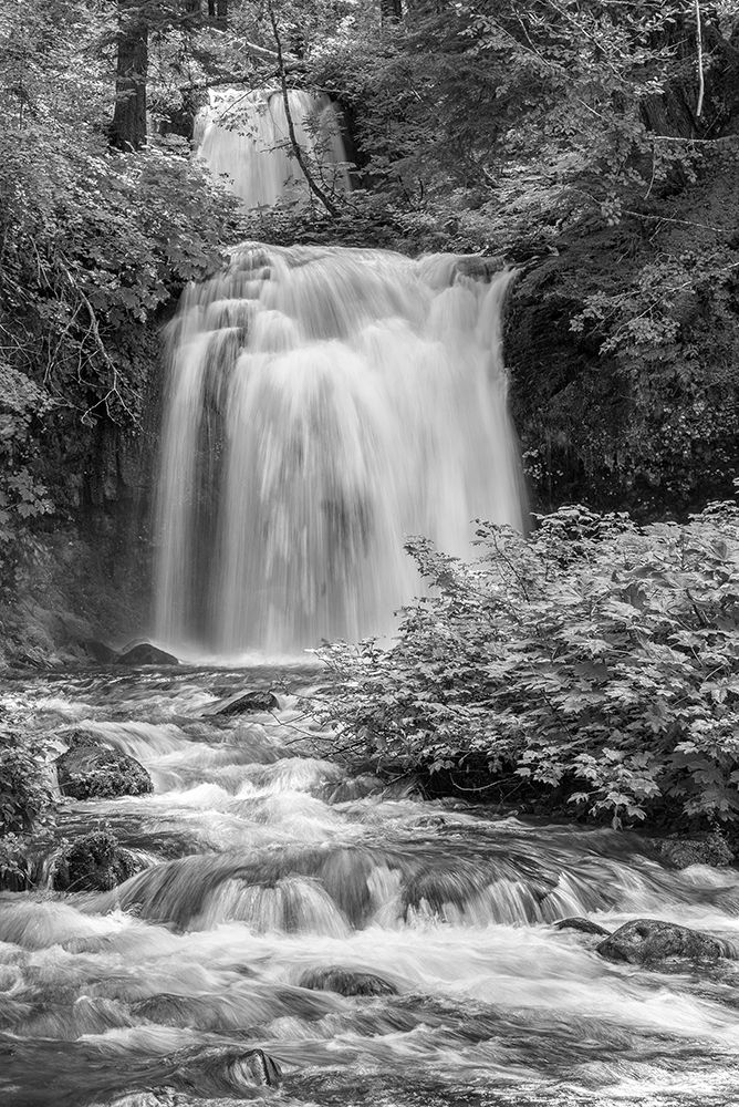 Twin Falls BW art print by Stan Hellmann for $57.95 CAD