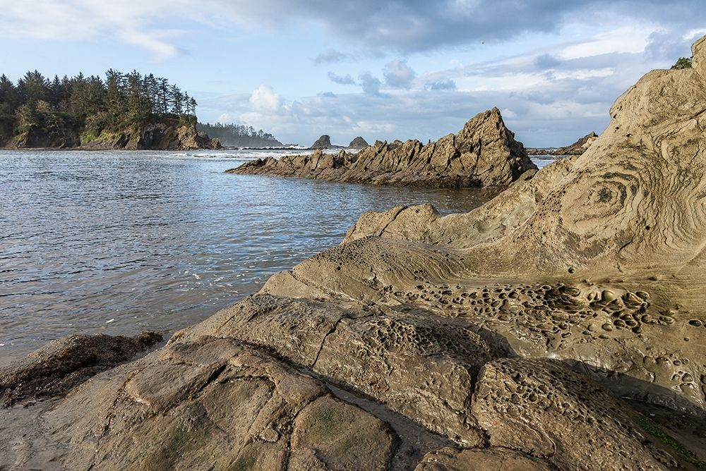 Sunset Bay Rocks art print by Stan Hellmann for $57.95 CAD