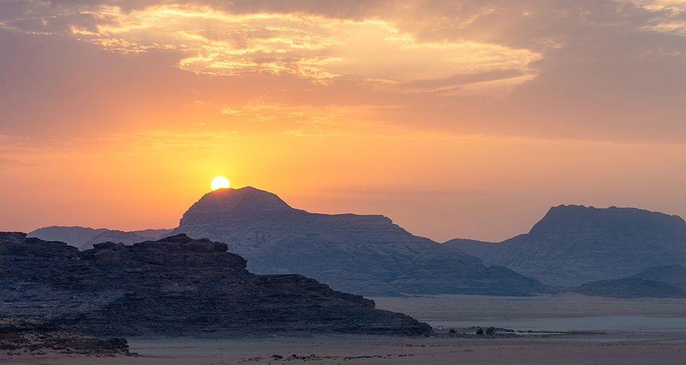 Wadi Rum Sunrise art print by Stan Hellmann for $57.95 CAD
