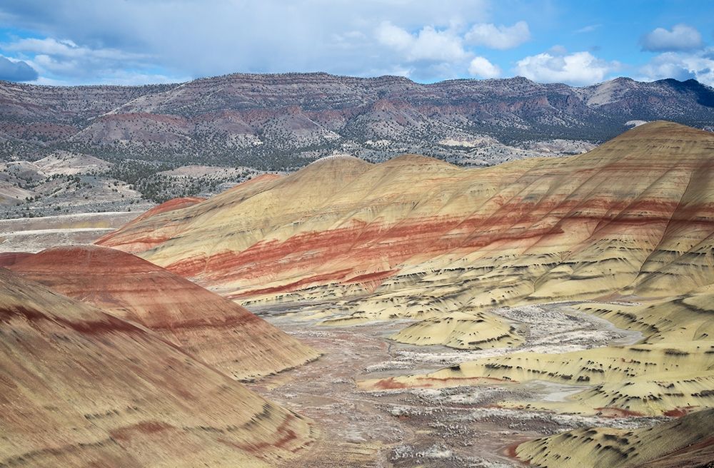Ochoco Mountains and Painted Hills art print by Stan Hellmann for $57.95 CAD