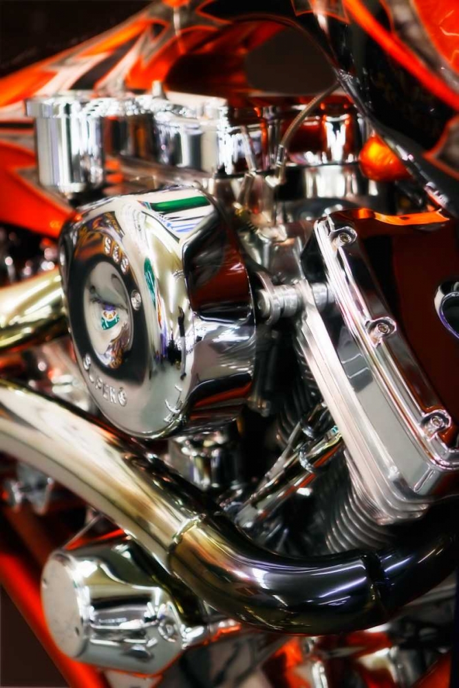Custom Chopper I art print by Alan Hausenflock for $57.95 CAD