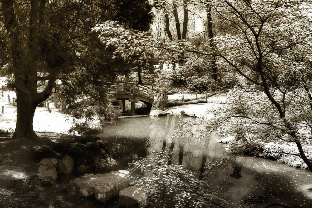 Garden Bridge I art print by Alan Hausenflock for $57.95 CAD