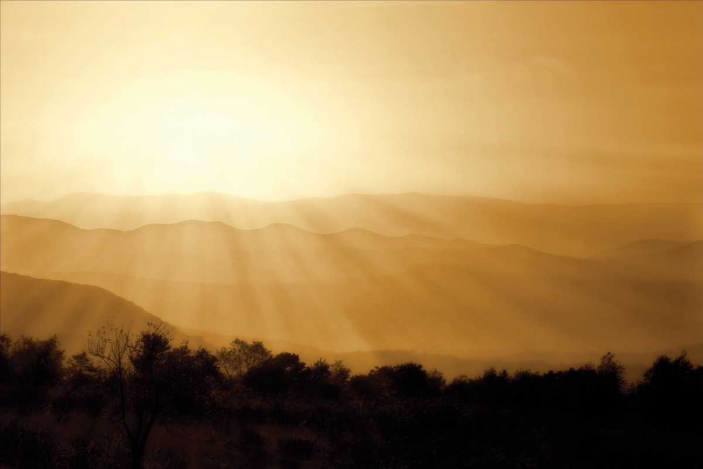 Distant Mountains II art print by Alan Hausenflock for $57.95 CAD
