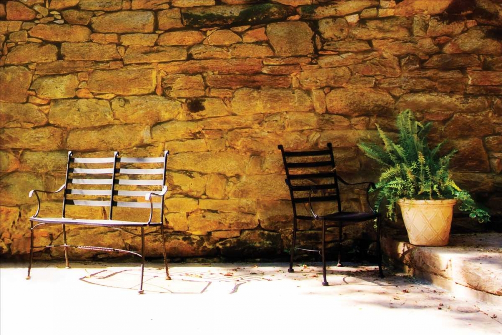 Peaceful Patio II art print by Alan Hausenflock for $57.95 CAD