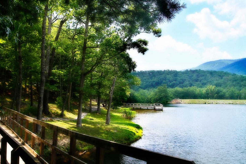 Douthat Lake I art print by Alan Hausenflock for $57.95 CAD
