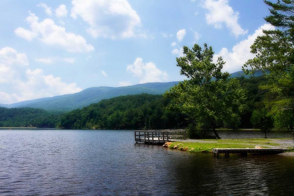 Douthat Lake VI art print by Alan Hausenflock for $57.95 CAD