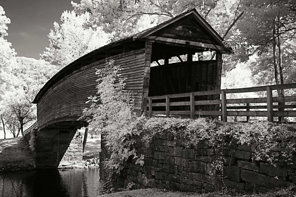 Old Covered Bridge II art print by Alan Hausenflock for $57.95 CAD