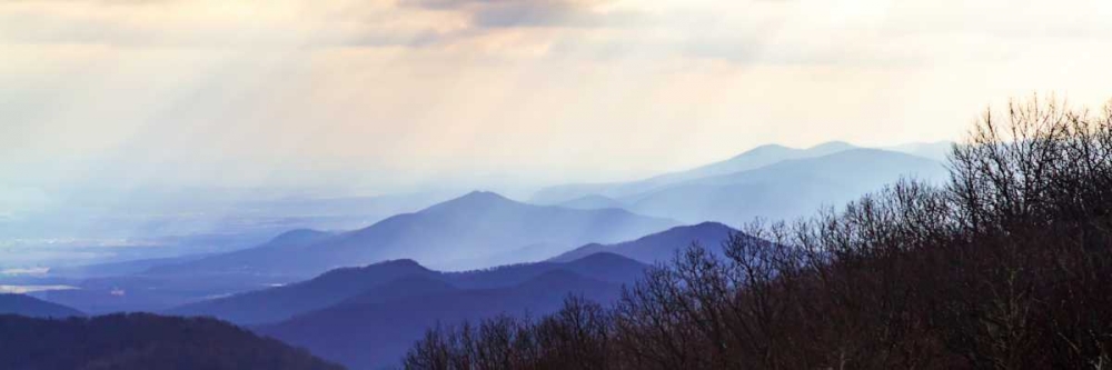 Blue Ridge Winter II art print by Alan Hausenflock for $57.95 CAD