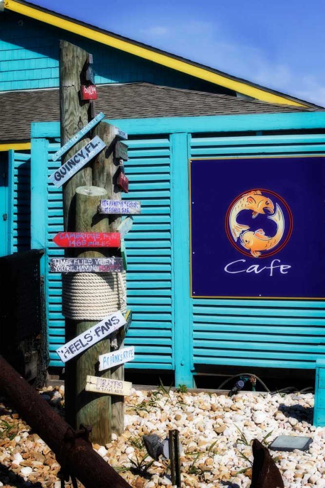 Which Way Cafe I art print by Alan Hausenflock for $57.95 CAD