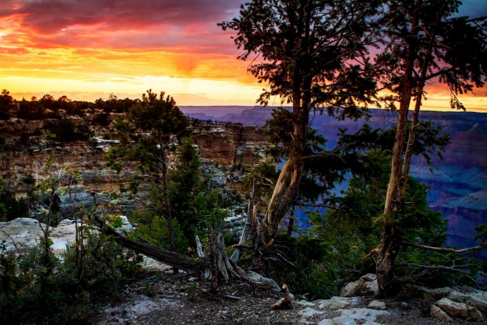 Mather Point Sunset II art print by Alan Hausenflock for $57.95 CAD