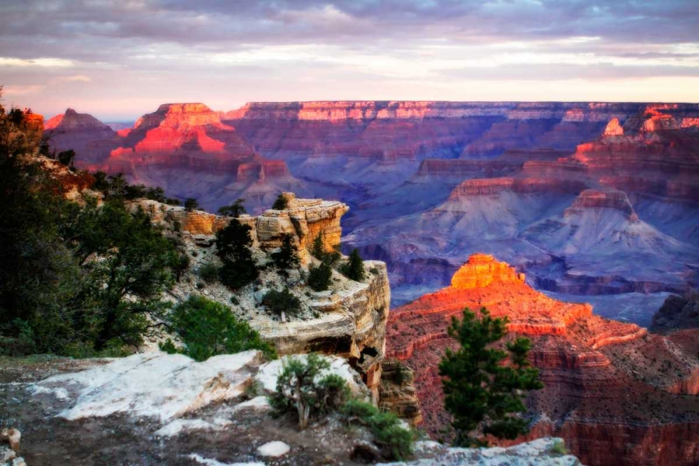 Mather Point Sunset III art print by Alan Hausenflock for $57.95 CAD