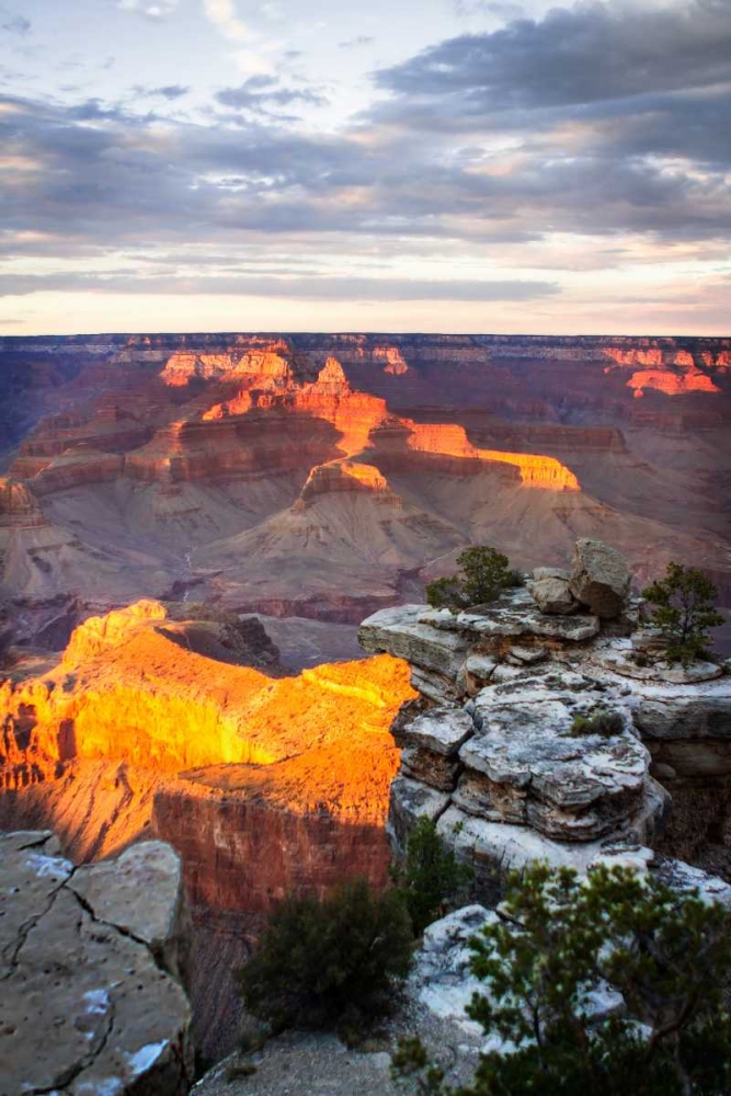 Mather Point Sunset VI art print by Alan Hausenflock for $57.95 CAD