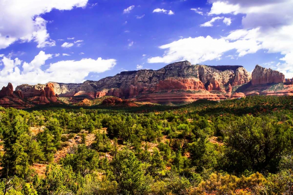 Sedona Valley I art print by Alan Hausenflock for $57.95 CAD