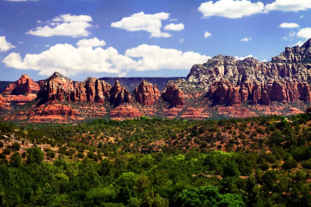 Red Rock Canyon I art print by Alan Hausenflock for $57.95 CAD