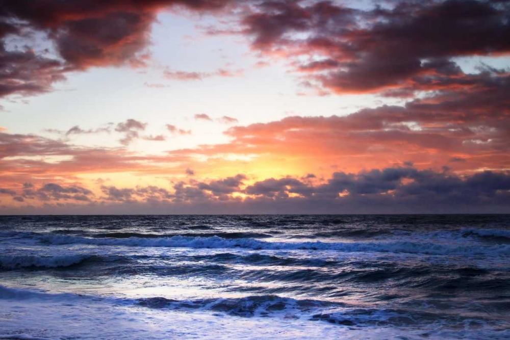 Ocean Sunrise I art print by Alan Hausenflock for $57.95 CAD