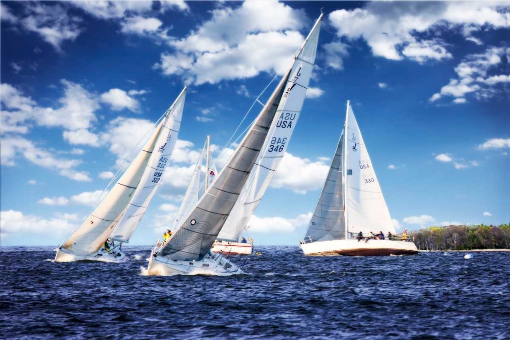 Day Sailing II art print by Alan Hausenflock for $57.95 CAD