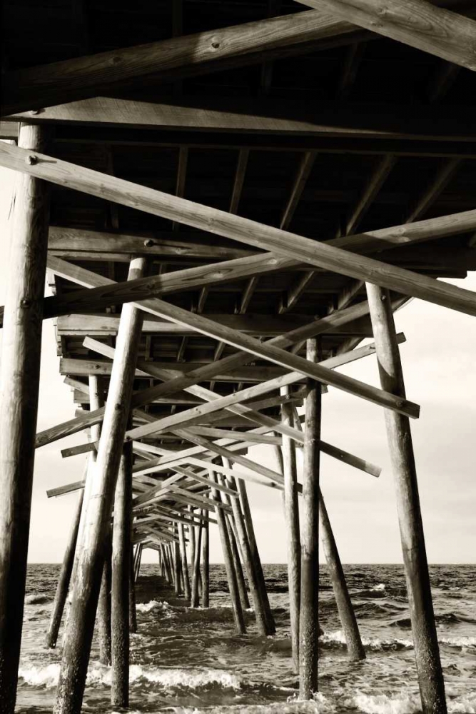 Atlantic Beach Pier II art print by Alan Hausenflock for $57.95 CAD
