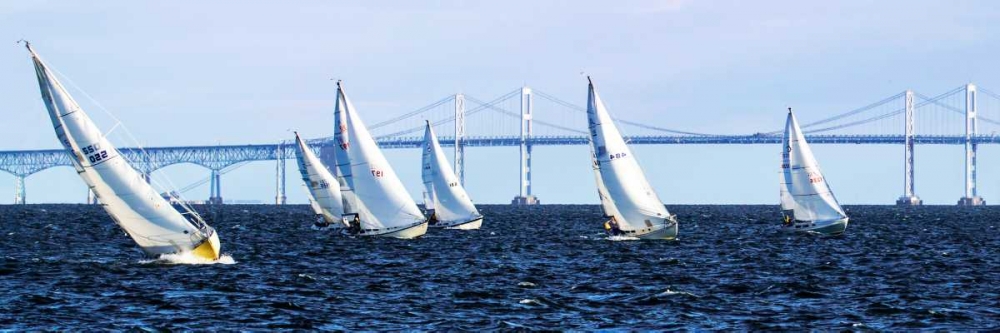 Close Hauled Flotilla II art print by Alan Hausenflock for $57.95 CAD