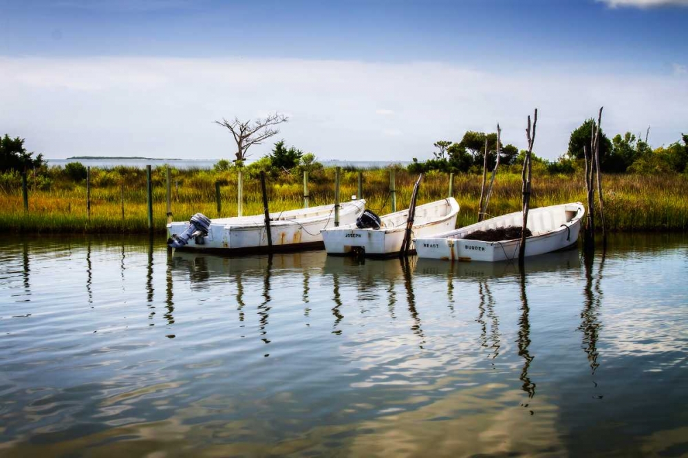 Three Small Boats II art print by Alan Hausenflock for $57.95 CAD