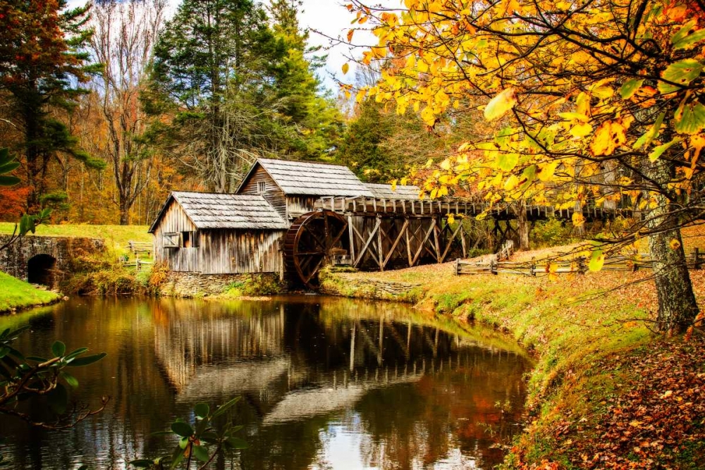 Mabry Mill I art print by Alan Hausenflock for $57.95 CAD