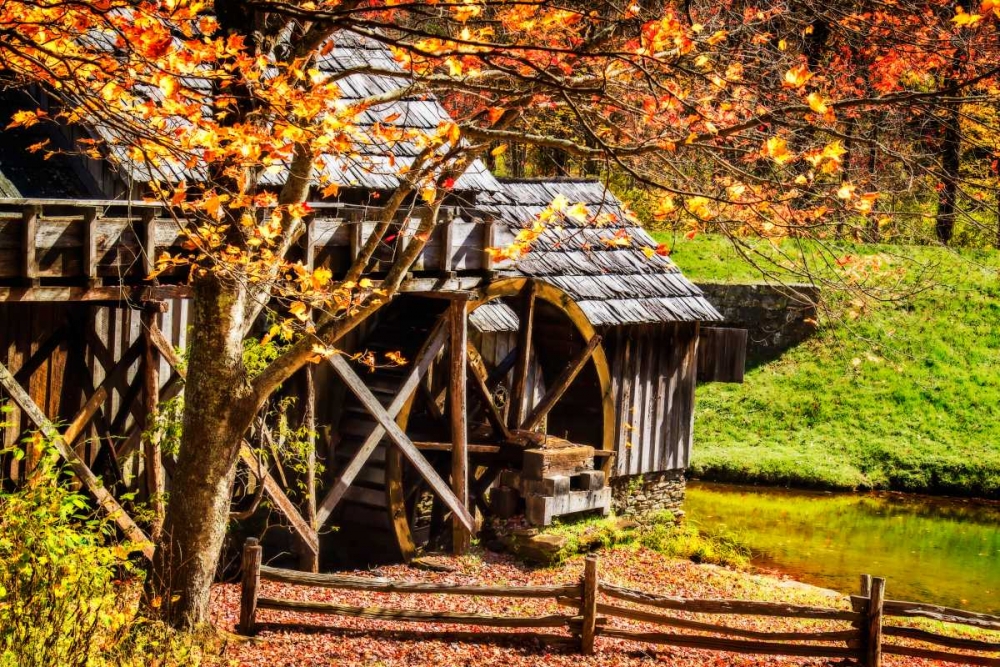 Mabry Mill IV art print by Alan Hausenflock for $57.95 CAD