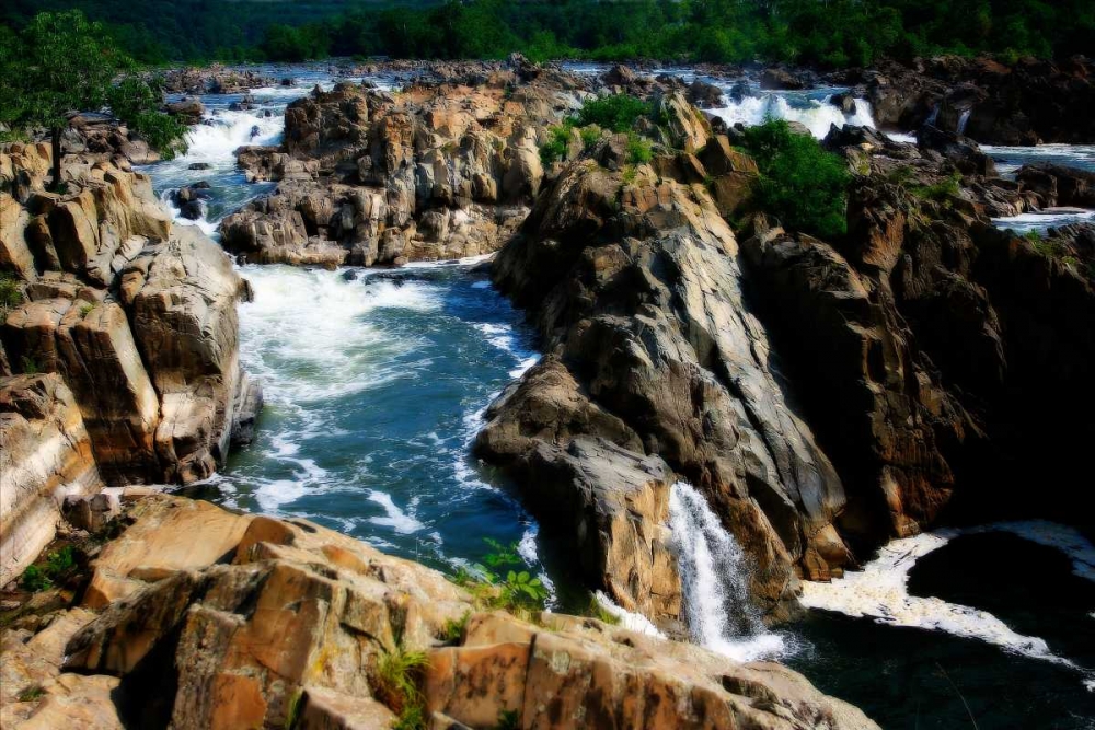 Great Falls II art print by Alan Hausenflock for $57.95 CAD
