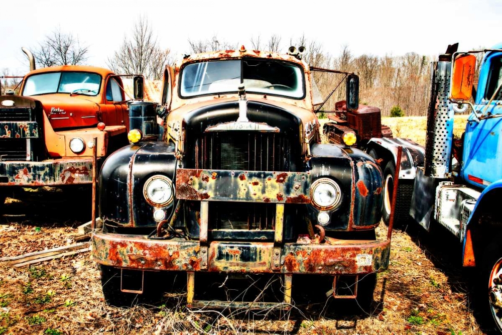 Truck Graveyard art print by Alan Hausenflock for $57.95 CAD