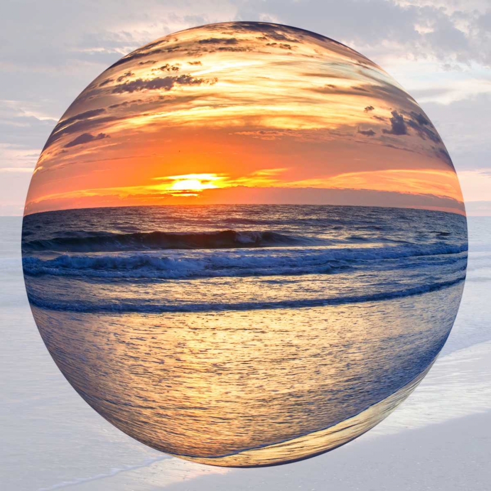 Sunrise Circle II art print by Alan Hausenflock for $57.95 CAD
