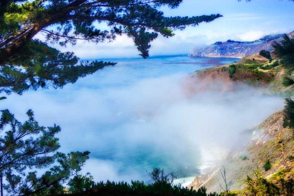 Fog Over Big Sur art print by Alan Hausenflock for $57.95 CAD