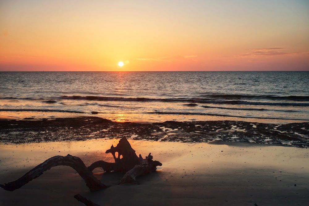 Jekyll Island Sunrise II art print by Alan Hausenflock for $57.95 CAD