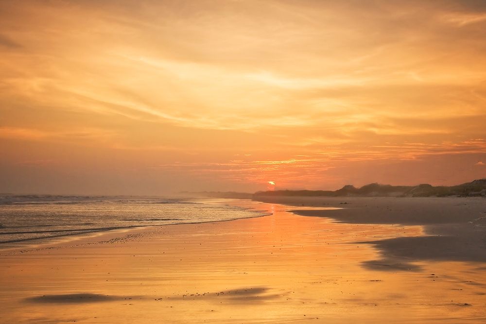 Golden Sunset Beach II art print by Alan Hausenflock for $57.95 CAD